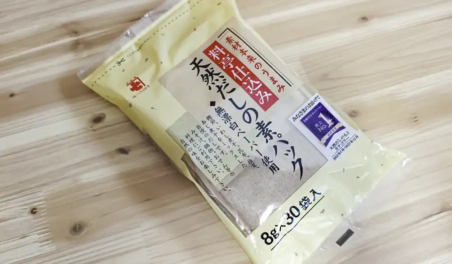 天然だしの素パック