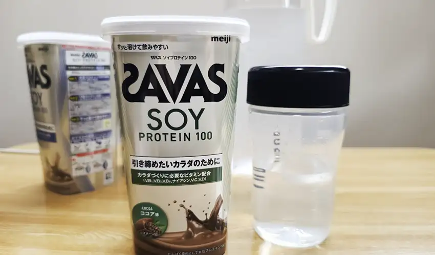 ザバスソイプロテイン　ココア味の画像