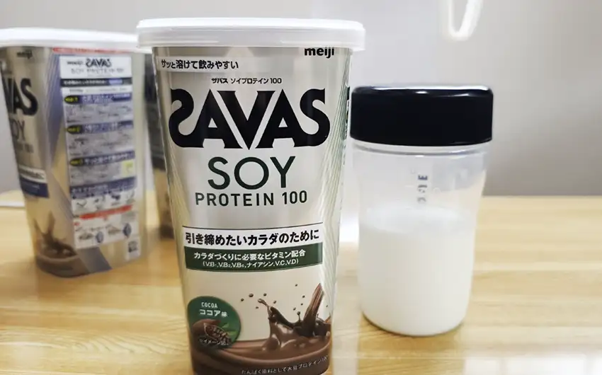 ザバスソイプロテイン　ココア味の画像